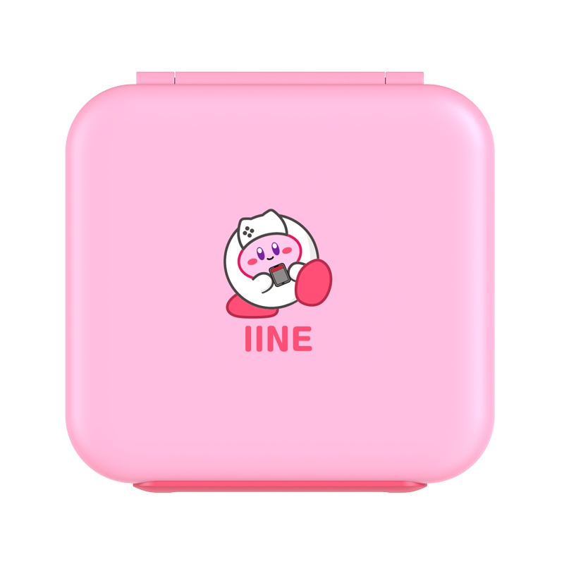 Hộp IINE chứa 12 thẻ trò chơi + 12 thẻ nhớ Kirby xinh xắn