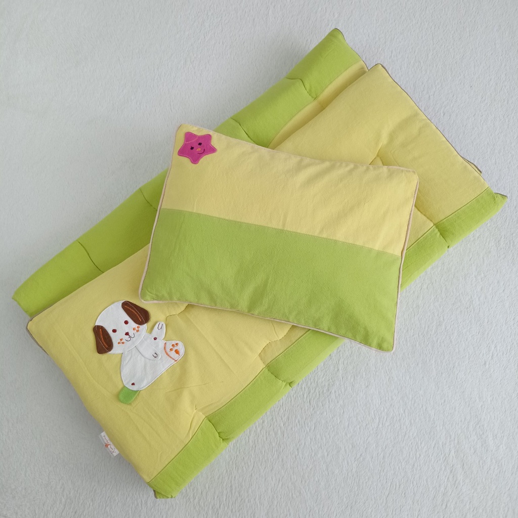 Nệm Gối cho bé đi học bán trú mầm non, nhà trẻ thương hiệu KimHome chất lượng cao mẫu mã ngộ nghĩnh đáng yêu