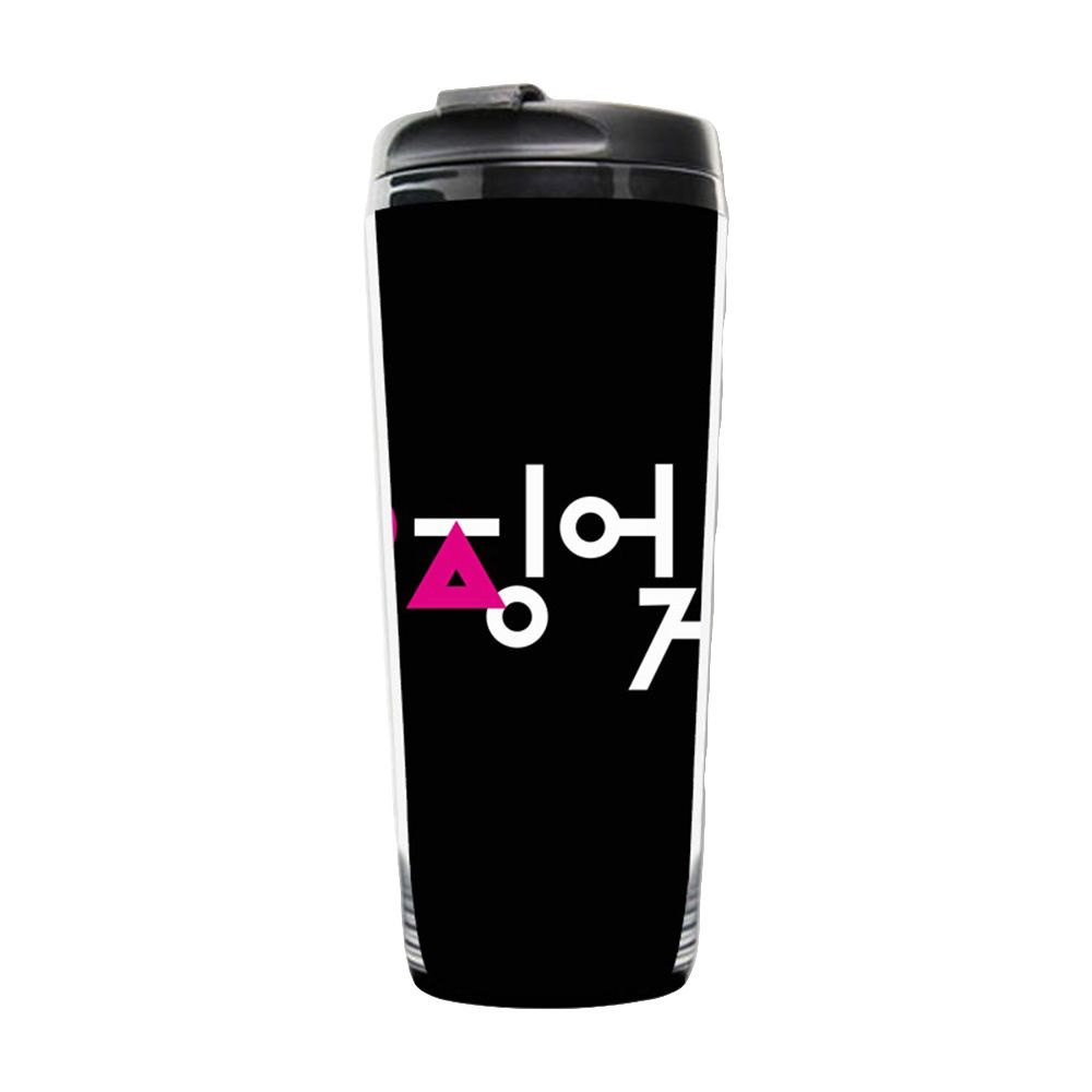 Cốc Đựng Nước Giữ Nhiệt Hai Lớp Bằng Nhựa Bền Bỉ Cho Fan Hâm Mộ TV Play 046 Lee Jung Jae