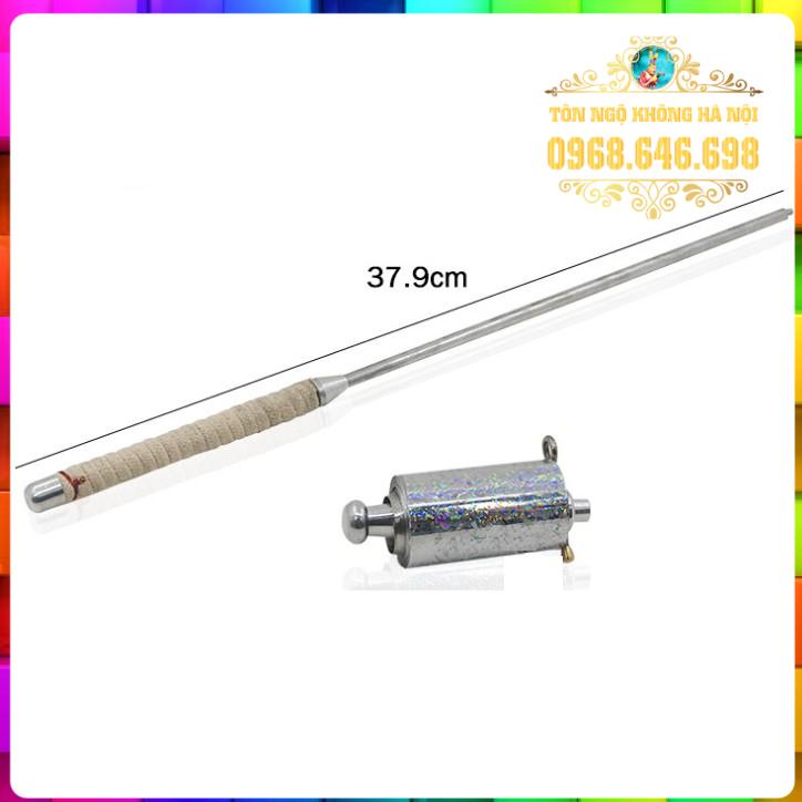 Ảo thuật gậy lửa 1 nhánh - fire cane metal magic