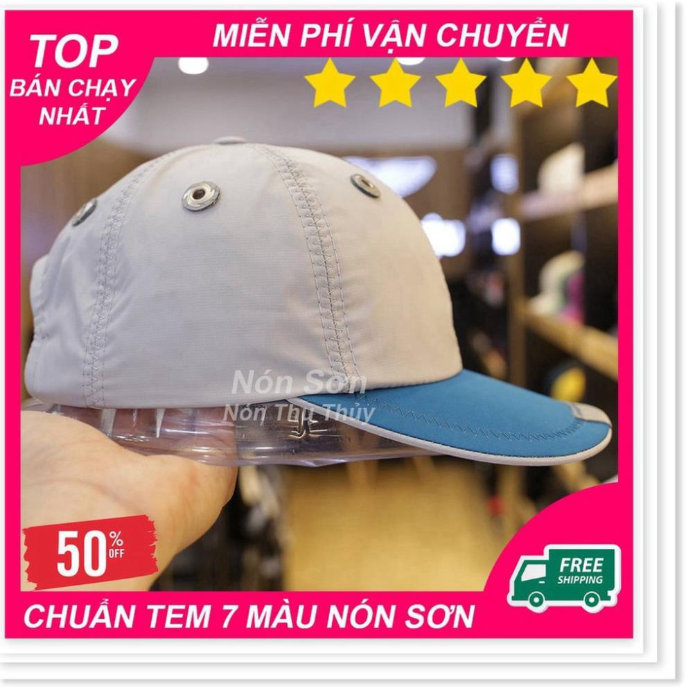 MỚI 2021 -  Mũ Nón Sơn Cao Cấp Hàng Xịn Chuẩn Tem 7 Màu Nam Nữ Thời Trang 👑