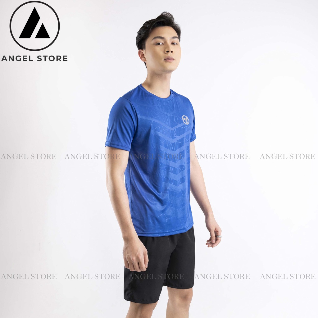 Bộ quần áo thể thao nam ANGEL STORE, sét quần áo nam mùa hè chất thun lạnh bền đẹp co giãn đa chiều HBHH1