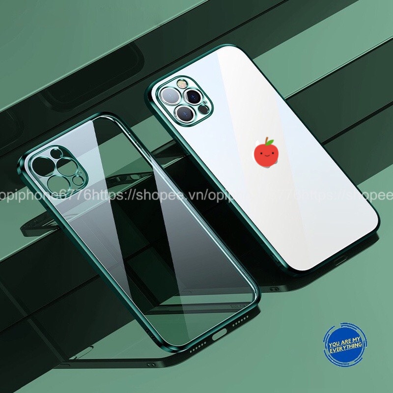 Ốp lưng dẻo KST DESIGN trong suốt VIỀN VUÔNG dành cho iphone 6/6plus/6s/6splus/7/7plus/8/8plus/x/xr/xs/11/12/13/pro/max