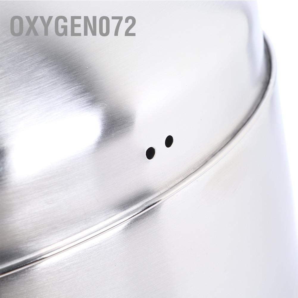 Oxygen072 4 Layer Stainless Steel Soup Cooker Food Steamer Energy-Saving Cooking Pot Kitchen Cookware