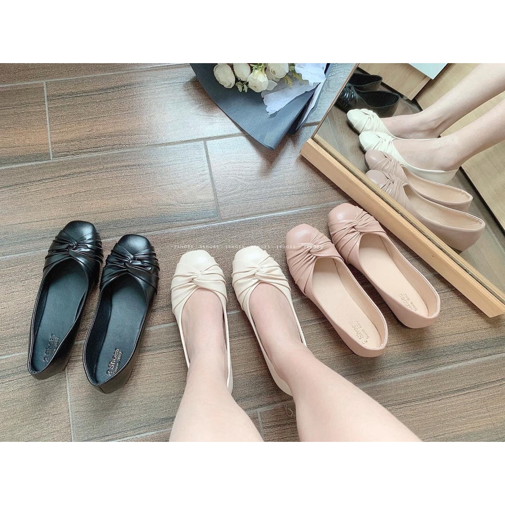 Giày búp bê xoắn cực xinh