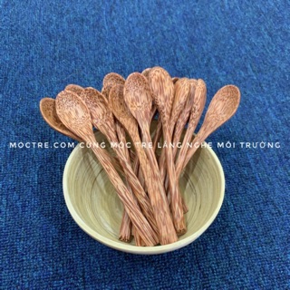 MUỖNG GỖ DỪA MỘC TRE HÀNG VNXK