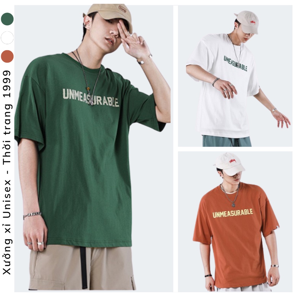 Áo thun unisex nam nữ Mỹ họa tiết áo thun unisex cổ tròn form rộng tay lỡ áo thun Vintage [HÀNG TỐT]