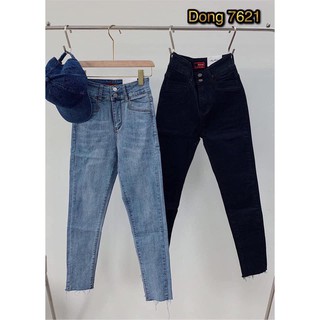 Quần jean nữ cạp cao túi trước M303