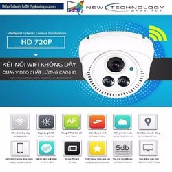 Camera wifi an ninh, giám sát mini ốp tường HD 720P