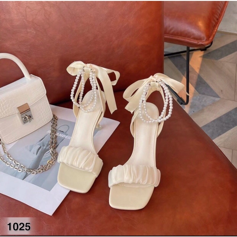 SANDAL CAO GÓT 6PHÂN quai Ngọc