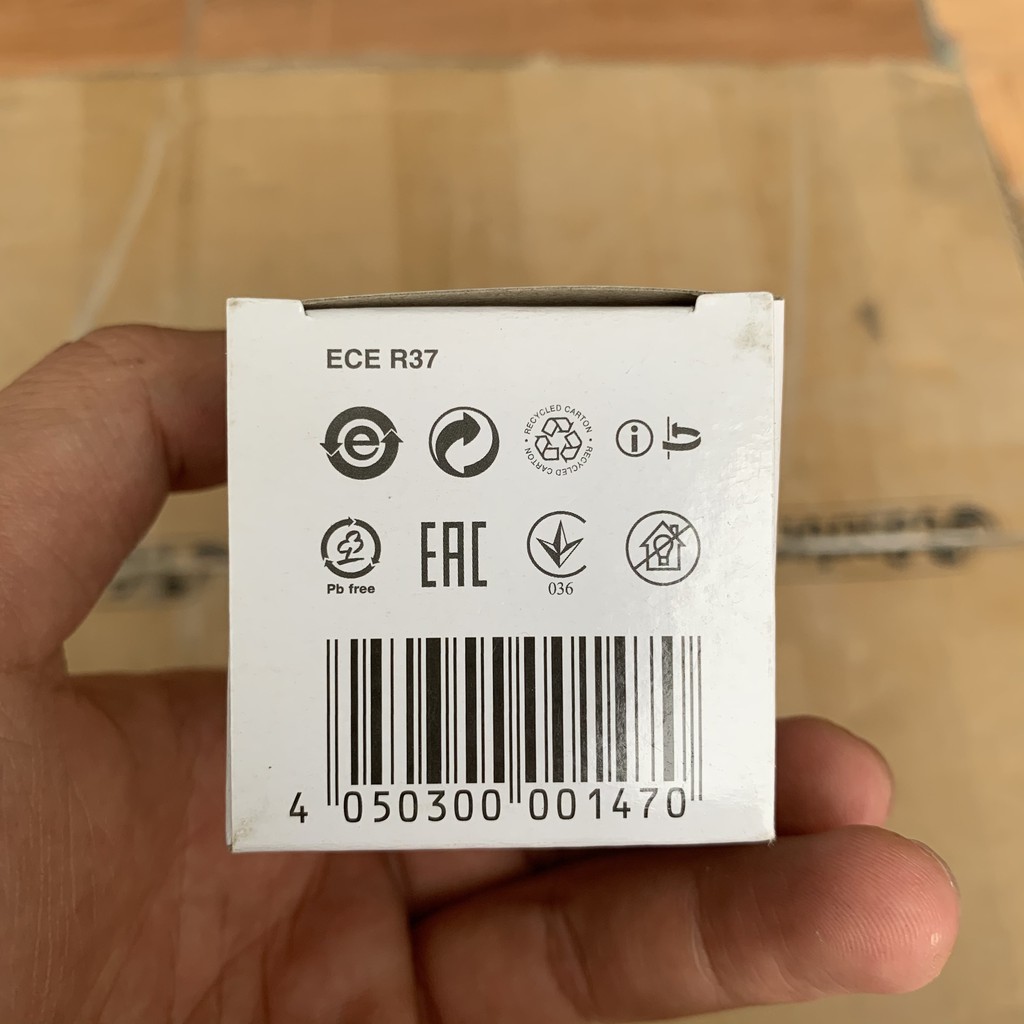 [Siêu sáng] Bóng đèn ô tô xe máy OSRAM tiêu chuẩn 12V halogen 60/55W chân H4 chính hãng