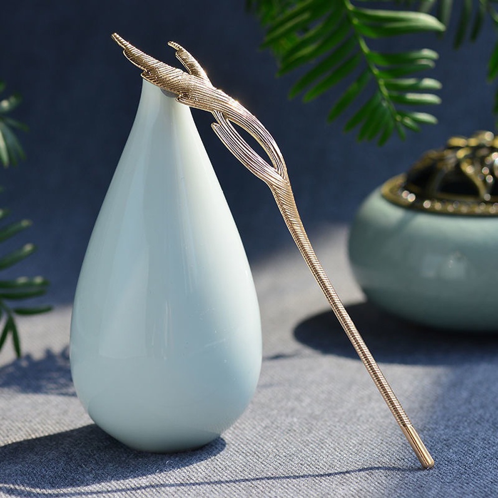 Trâm Cài Tóc Hình Lông Vũ Thời Trang