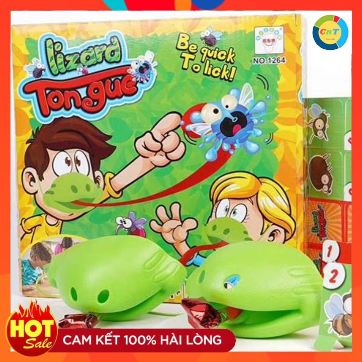 Trò chơi tương tác mặt nạ ếch lưỡi tắc kè
