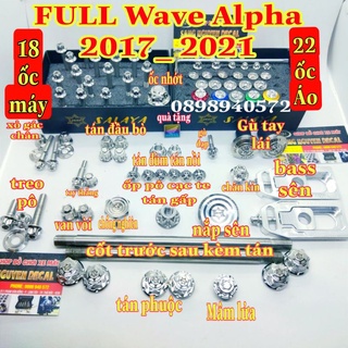 Full ốc salaya Wave Alpha Đời 2017_2021
