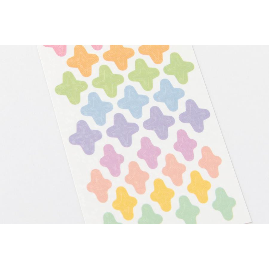 Set 2 Tấm Sticker ARTBOX Hàn Quốc Hình Glitter Đủ Màu Sắc