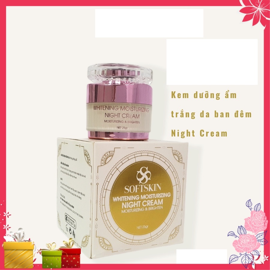 Kem dưỡng da ban đêm Softskin 25g từ thiên nhiên