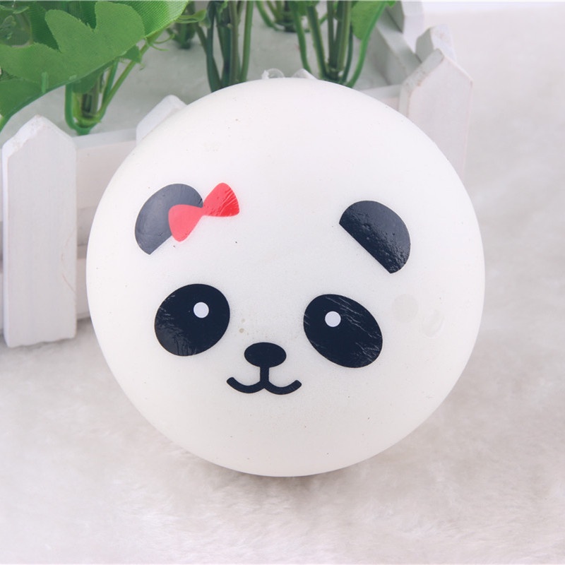 Squishy bánh bao panda 10cm - squishy màn thầu panda S108