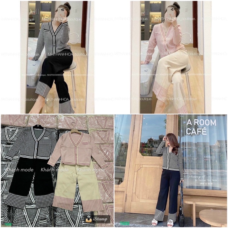💋FREESHIP💋Bộ len zic xắc hàng qc đẹp sịn sò Uy Tín Nét Luôn