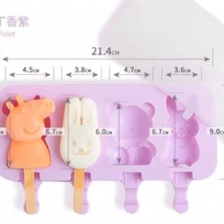 [Mới về] KHUÔN KEM SILICON SIÊU CUTE