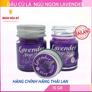 Dầu cù  là lavender Otop Thái Lan giúp ngủ ngon 15gr