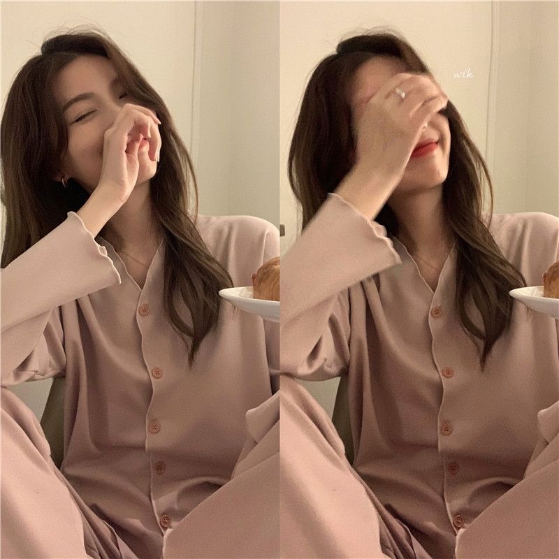 Bộ ngủ / mặc nhà pyjama dài ulzzang order