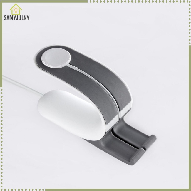 Đế Sạc Kiêm Giá Đỡ 2 Trong 1 Famyjulny Cho Apple Watch / iPhone / Điện Thoại / Máy Tính Bảng