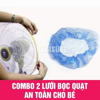 Combo 2 lưới bọc quạt / an toàn cho bé