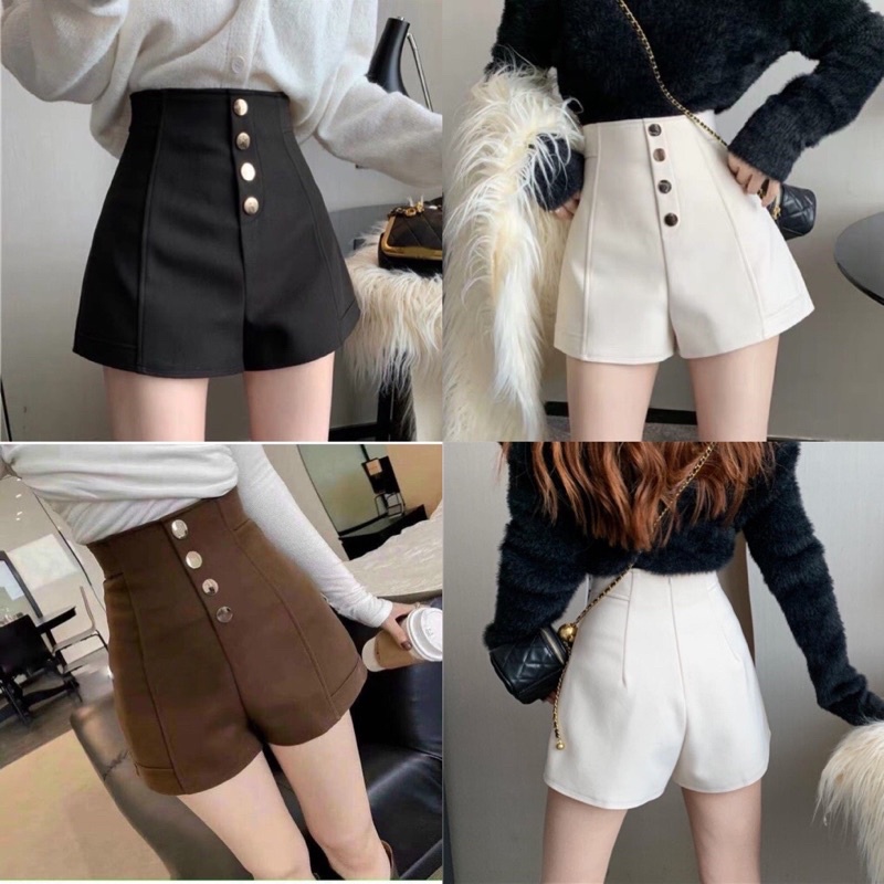 🔥 QUẦN SÓC CẠP CAO 4 KHU DỌC EO THON HÁCH DÁNG M18