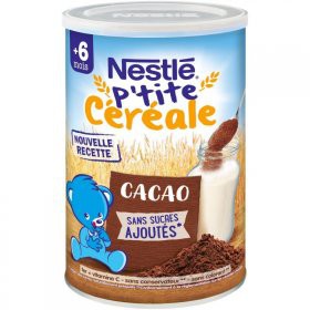 BỘT NGŨ CỐC PHA SỮA Nesstlé P'tite CHO BÉ TỪ 6 THÁNG. HỘP 400 GRAM. BÉ TĂNG CÂN.