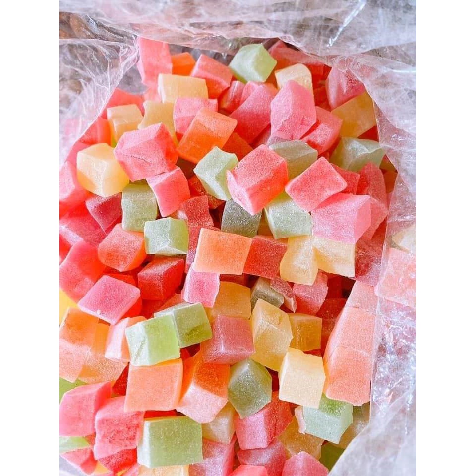 Kẹo Dâu Sữa Đặc Sản Đà Lạt Lon 500gr