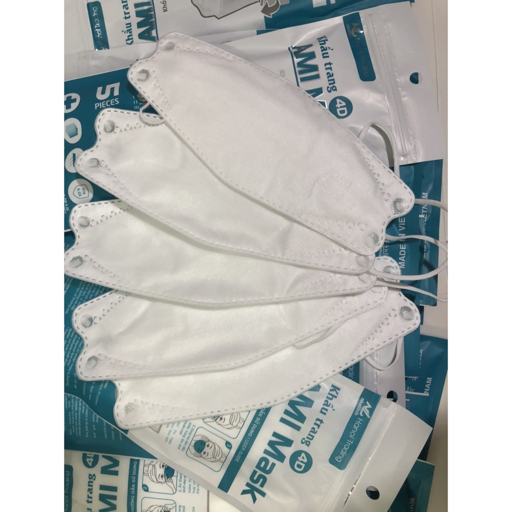 [SIÊU HOT] Combo 10 cái KHẨU TRANG AMI MASK KF94 KIỂU HÀN QUỐC (túi 10 chiếc)