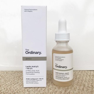 Tinh Chất The Ordinary Lactic Acid 5% + HA 30ml