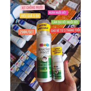 SET XỊT CHỐNG MUỖI PEDIAKID