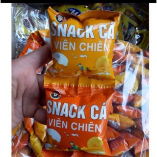 SNACK CÁ VIÊN CHIÊN GIÒN NGON 60 gói /1 bịch