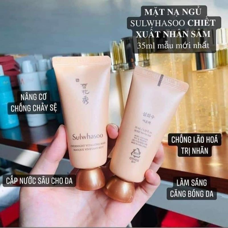 Mặt Nạ Ngủ Nhân Sâm SULWHASOO phục hồi da chống lão hóa 35ml