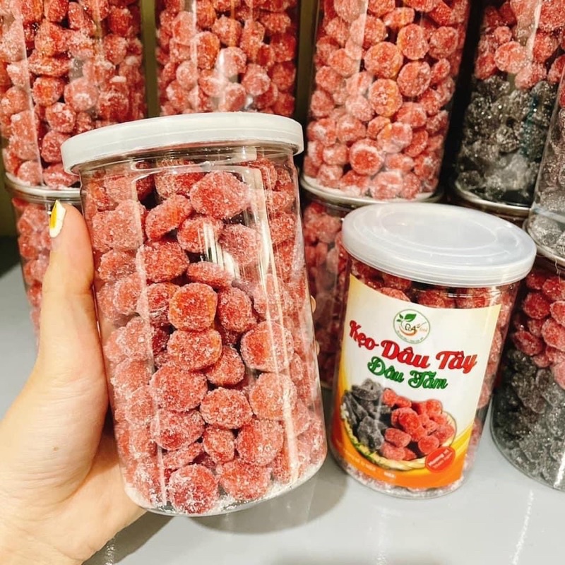 KẸO DÂU TÂY - DÂU TẰM 500gr ☄️ FREESHIP_ATVSTP Ăn Là Mê Ngay !