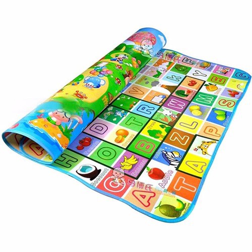 Nệm chơi 2 mặt Maboshi loại đẹp cho bé 1m8 x 2m