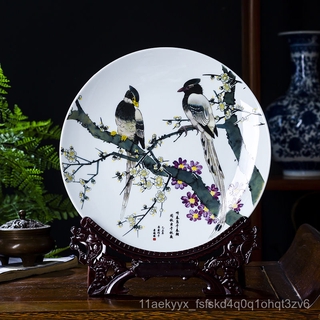 Thủ Công Mỹ Nghệ Jingdezhen Gốm Trang Trí Phong Cách Trung Quốc Nhà Lối Vào Phòng Khách Trang Trí Sứ Đồ Trang Trí