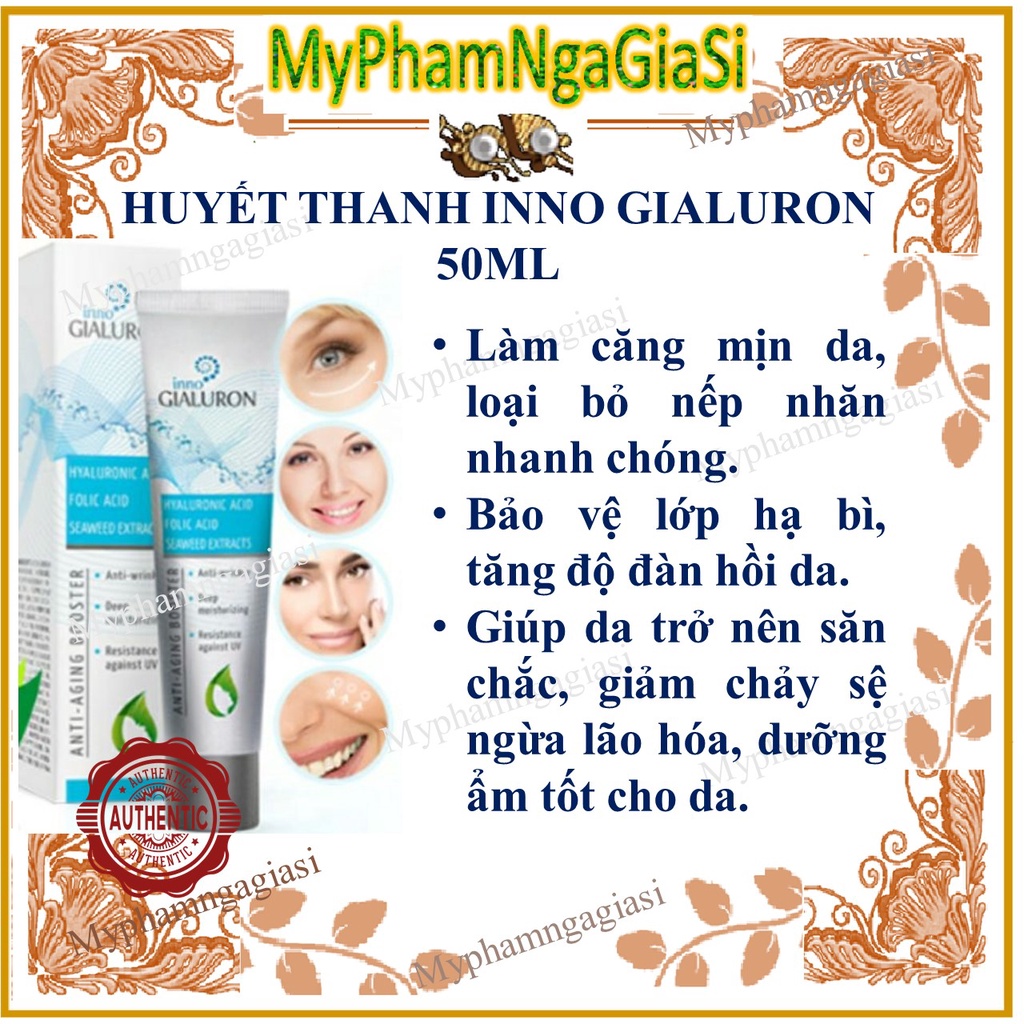 Huyết Thanh Inno Gialuron Căng Mịn Da - Dưỡng Ẩm - Chống Lão Hóa-trẻ hóa da