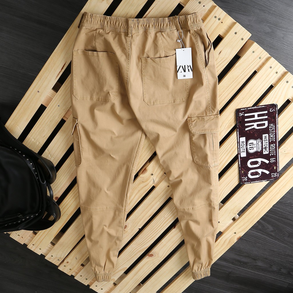 [bigsize < 130kg] Quần nam kaki jogger ống túm slimfit, chất vải mềm mịn bigsize | BigBuy360 - bigbuy360.vn