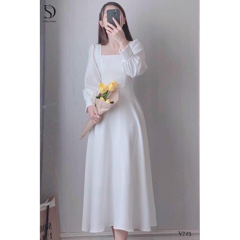 váy trắng hàng thiết kế
