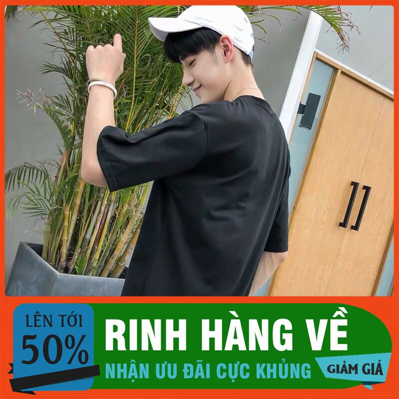 [ Rẻ Vô Địch ] Áo Tay Lỡ Form Rộng Nam Nữ Unisex C55 thời trang elise