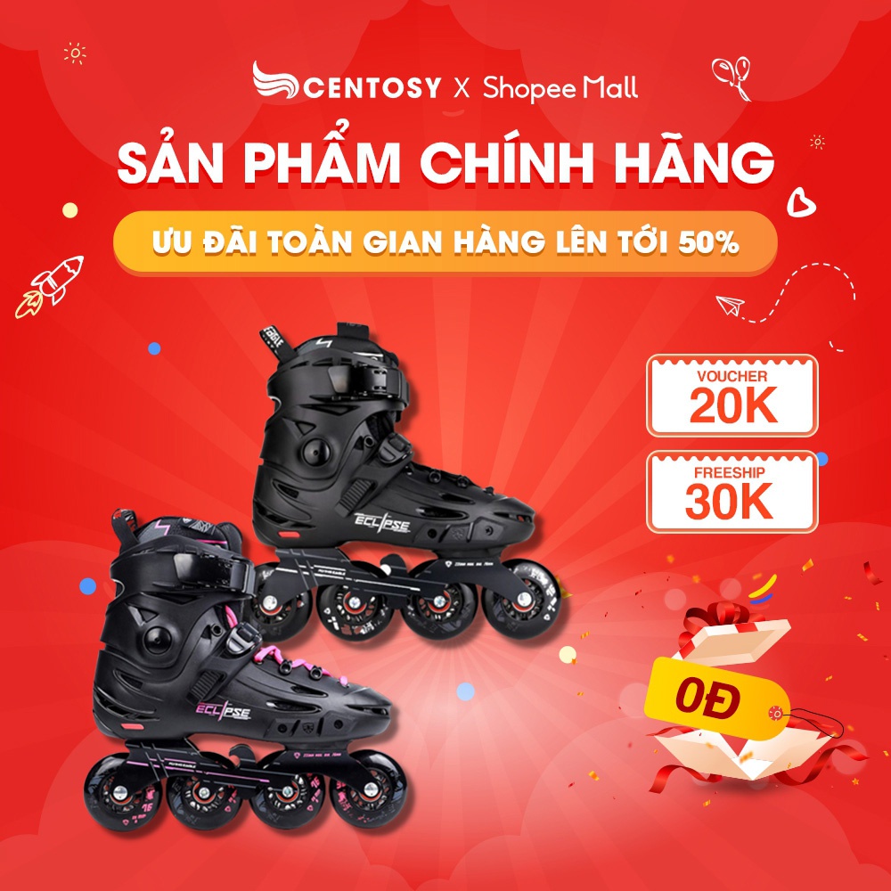 Giày Patin Người Lớn Cao Cấp- Centosy F5S Eclipse - Form Chắc Chắn, Bánh Chất Lượng