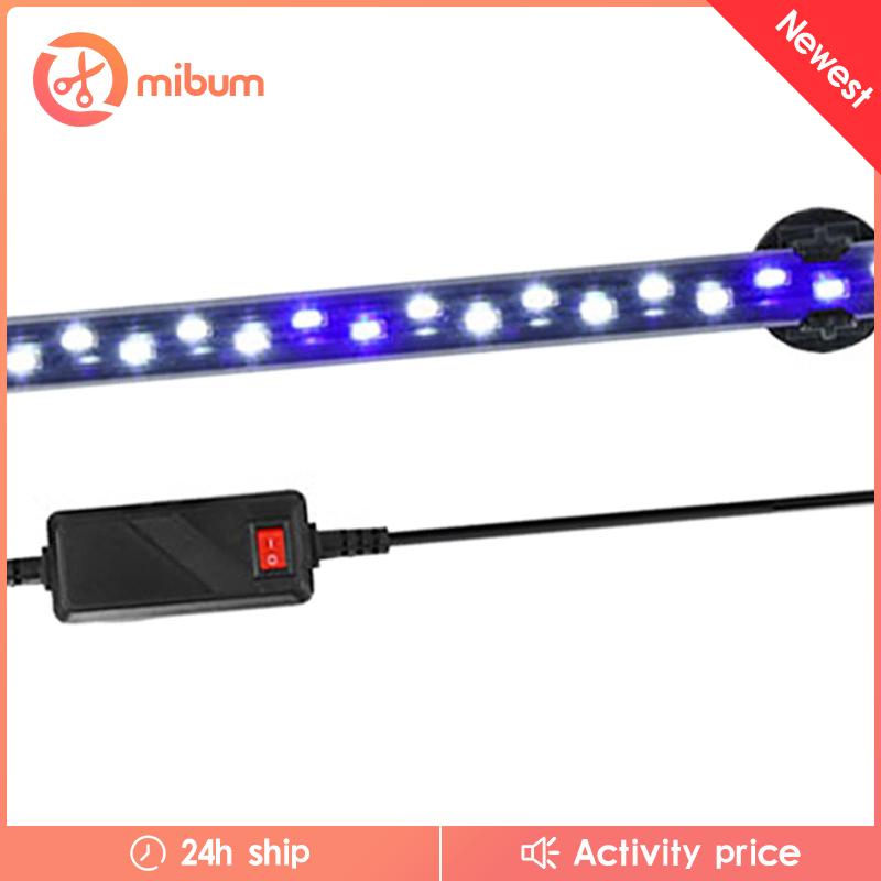 Dây Đèn LED Ánh Sáng Xanh & Trắng Chống Thấm Nước Trang Trí Bể Cá