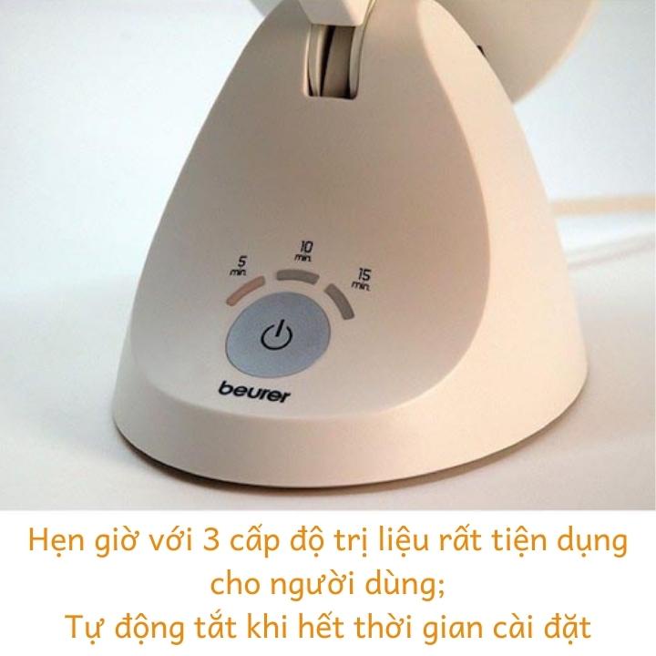 Đèn hồng ngoại trị liệu 150w Beurer IL35 có hẹn giờ công dụng chữa đau nhức xương khớp đau thần kinh vết thương lâu liền