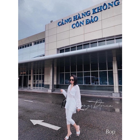 Áo sơ mi đũi trắng