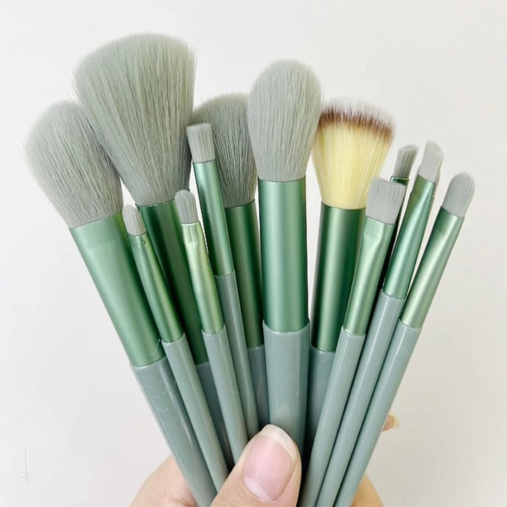 Bộ cọ trang điểm cá nhân Fix 13 cây nội địa trung Mit Beauty dùng makeup chuyên nghiệp tiện lợi