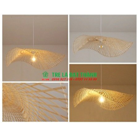 Đèn tre lá sen,trang trí quán ăn ,nhà hàng, homestay, spa