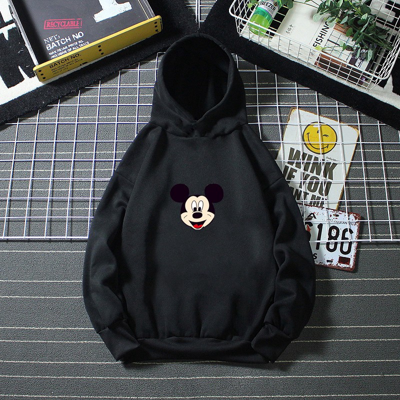 Áo Hoodie Dài Tay In Hình Dễ Thương Cho Bé