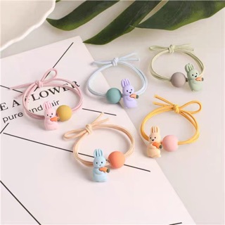 Dây buộc tóc hình cute đơn giản